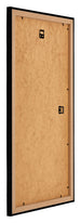 Mura MDF Fotokader 40x80cm Zwart Hoogglans Achterzijde Schuin | Yourdecoration.be