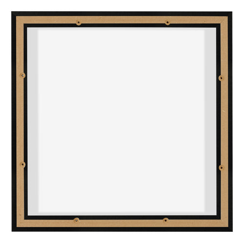 Lyon MDF Baklijst 1 1 Zwart Mat Achterzijde | Yourdecoration.be