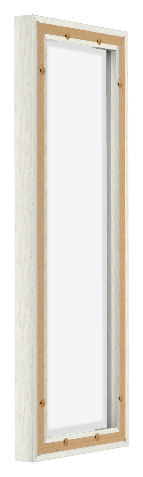Lyon MDF Baklijst 1 3 White Wash Achterzijde Schuin | Yourdecoration.be