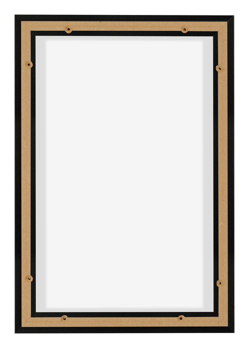 Lyon MDF Baklijst 2 3 Zwart Mat Achterzijde | Yourdecoration.be