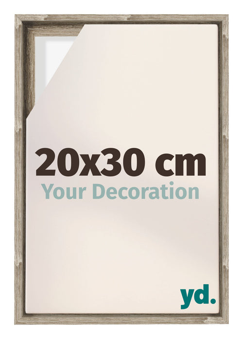 Lyon MDF Baklijst 20x30cm Sonoma Eiken Voorzijde Maat | Yourdecoration.be