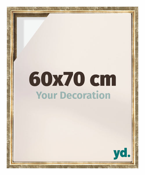 Lyon MDF Baklijst 60x70cm Goud Antiek Voorzijde Maat | Yourdecoration.be