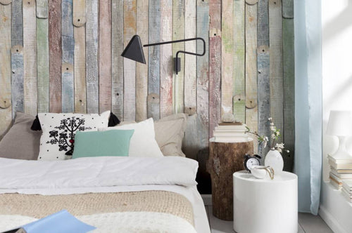 Komar Vintage Wood Fotobehang 184x254cm | Yourdecoration.be