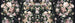 Komar Victoria Black Vlies Fotobehang 800x250cm 8 banen | Yourdecoration.be