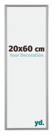 Annecy Kunststof Fotokader 20x60cm Zilver Voorzijde Maat | Yourdecoration.be
