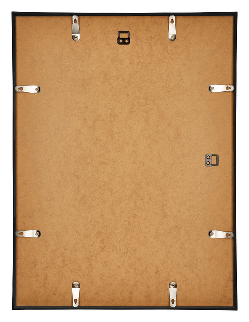 Annecy Kunststof Fotokader 24x32cm Zwart Mat Achterzijde | Yourdecoration.be