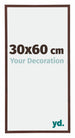 Annecy Kunststof Fotokader 30x60cm Bruin Voorzijde Maat | Yourdecoration.be