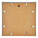 Annecy Kunststof Fotokader 35x35cm Zilver Achterzijde | Yourdecoration.be