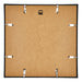 Annecy Kunststof Fotokader 50x50cm Zwart Mat Achterzijde | Yourdecoration.be