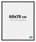 Annecy Kunststof Fotokader 60x70cm Zwart Hoogglans Maat | Yourdecoration.be