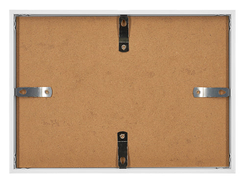 Aurora Aluminium Fotokader 21x29 7cm A4 set van 3 Wit Achterzijde Liggend | Yourdecoration.be