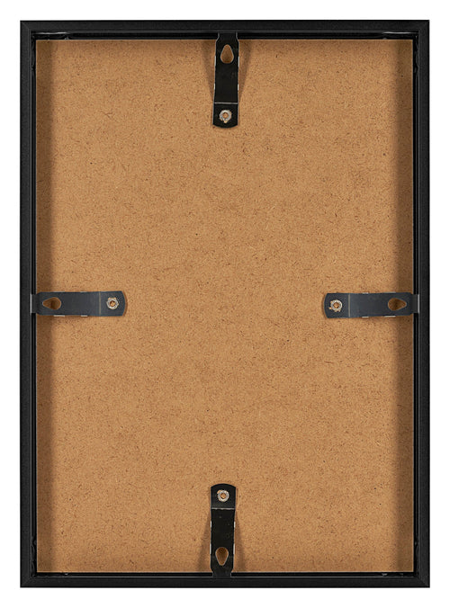 Aurora Aluminium Fotokader 21x29 7cm A4 set van 3 Zwart Achterzijde | Yourdecoration.be