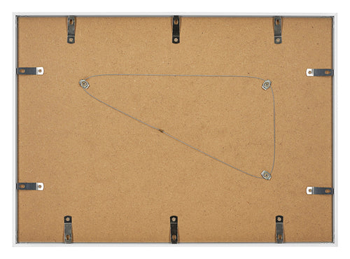 Aurora Aluminium Fotokader 42x59 4cm A2 set van 3 Wit Achterzijde Liggend | Yourdecoration.be