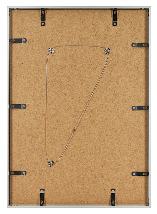 Aurora Aluminium Fotokader 42x59 4cm A2 set van 3 Zilver Achterzijde | Yourdecoration.be