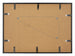 Aurora Aluminium Fotokader 42x59 4cm A2 set van 3 Zwart Achterzijde Liggend | Yourdecoration.be