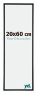 Austin Aluminium Fotokader 20x60cm Zwart Mat Voorzijde Maat | Yourdecoration.be