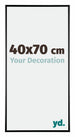 Austin Aluminium Fotokader 40x70cm Zwart Hoogglans Voorzijde Maat | Yourdecoration.be
