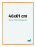 Austin Aluminium Fotokader 46x61cm Goud Vintage Voorzijde Maat | Yourdecoration.be