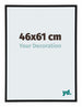 Austin Aluminium Fotokader 46x61cm Zwart Mat Voorzijde Maat | Yourdecoration.be