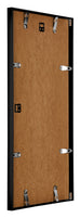 Austin Aluminium Fotokader 50x100cm Zwart Hoogglans Achterzijde Schuin | Yourdecoration.be