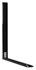 Austin Aluminium Fotokader 50x100cm Zwart Hoogglans Detail Doorsnede | Yourdecoration.be