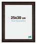 Birmingham Houten Fotokader 25x30cm Bruin Voorzijde Maat | Yourdecoration.be