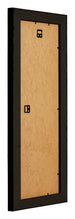Birmingham Houten Fotokader 33x98cm Zwart Zilver Gepolijst Achterzijde Schuin | Yourdecoration.be