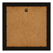 Birmingham Houten Fotokader 40x40cm Zwart Zilver Gepolijst Achterzijde | Yourdecoration.be