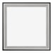 Birmingham Houten Fotokader 40x40cm Zwart Zilver Gepolijst Voorzijde | Yourdecoration.be
