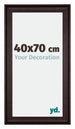 Birmingham Houten Fotokader 40x70cm Bruin Voorzijde Maat | Yourdecoration.be