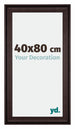 Birmingham Houten Fotokader 40x80cm Bruin Voorzijde Maat | Yourdecoration.be