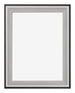 Birmingham Houten Fotokader 46x61cm Zwart Zilver Gepolijst Voorzijde | Yourdecoration.be