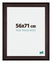 Birmingham Houten Fotokader 56x71cm Bruin Voorzijde Maat | Yourdecoration.be