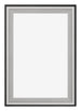 Birmingham Houten Fotokader 61x91 5cm Zwart Zilver Gepolijst Voorzijde | Yourdecoration.be