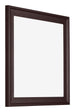 Birmingham Houten Fotokader 70x70cm Bruin Voorzijde Schuin | Yourdecoration.be