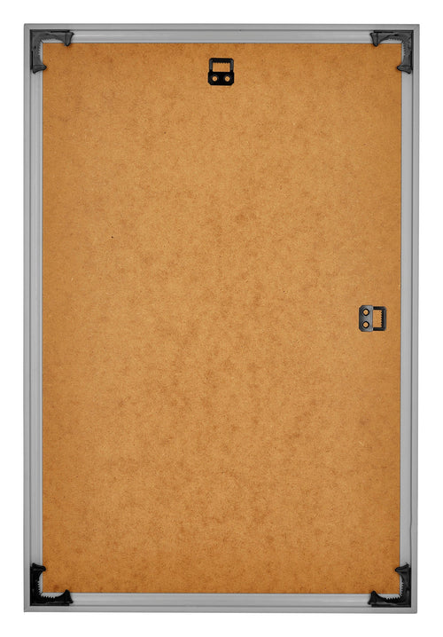 Bordeaux Kunststof Fotokader 61x91 5cm Zilver Achterzijde | Yourdecoration.be