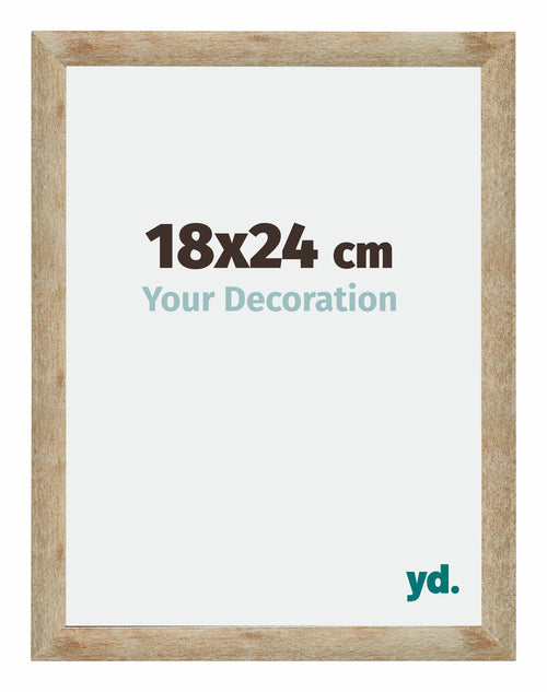 Catania MDF Fotokader 18x24cm Goud Maat | Yourdecoration.be
