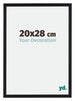 Catania MDF Fotokader 20x28cm Zwart Maat | Yourdecoration.be