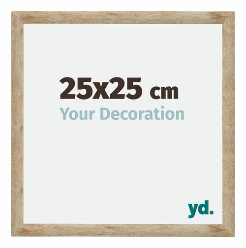 Catania MDF Fotokader 25x25cm Goud Maat | Yourdecoration.be