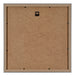 Catania MDF Fotokader 25x25cm Zilver Achterzijde | Yourdecoration.be