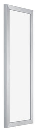 Catania MDF Fotokader 25x75cm Zilver Voorzijde Schuin | Yourdecoration.be