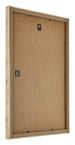 Catania MDF Fotokader 28x35cm Goud Achterzijde Schuin | Yourdecoration.be