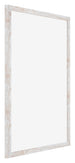 Catania MDF Fotokader 29 7x42cm A3 White Wash Voorzijde Schuin | Yourdecoration.be