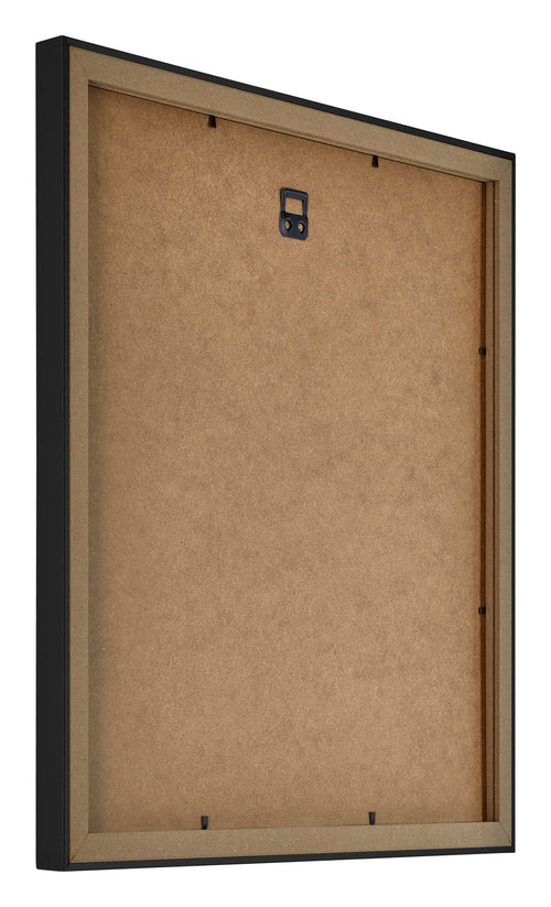 Catania MDF Fotokader 45x45cm Zwart Achterzijde Schuin | Yourdecoration.be