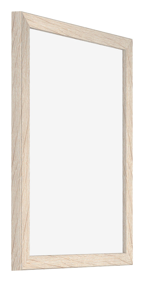 Catania MDF Fotokader 45x60cm Eiken Voorzijde Schuin | Yourdecoration.be