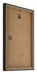 Catania MDF Fotokader 45x60cm Zwart Achterzijde Schuin | Yourdecoration.be