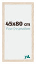 Catania MDF Fotokader 45x80cm Eiken Maat | Yourdecoration.be