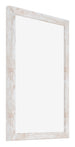 Catania MDF Fotokader 46x61cm White Wash Voorzijde Schuin | Yourdecoration.be
