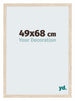 Catania MDF Fotokader 49x68cm Eiken Voorzijde Maat | Yourdecoration.be