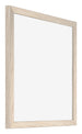 Catania MDF Fotokader 50x50cm Eiken Voorzijde Schuin | Yourdecoration.be